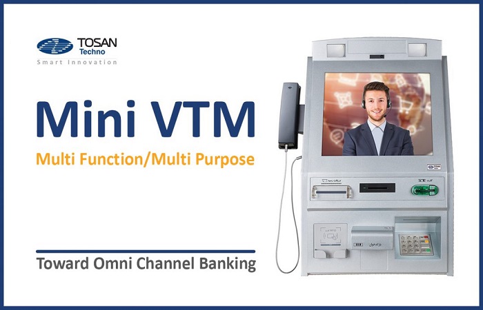 توسن‌تکنو از دستگاه‌ه Mini VTM رونمایی کرد